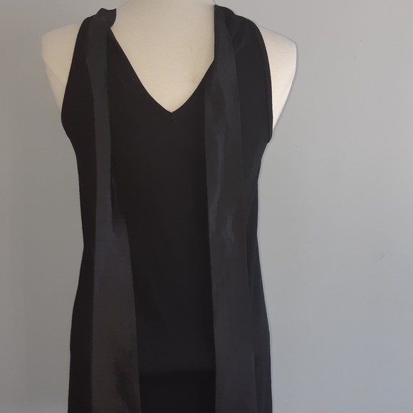 Oxmo sexy mini sleeveless black dress size S - Picture 13 of 15